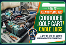 How to Identify and Fix Corroded Golf Cart Cable Lugs Golf Cart Cable Lugs